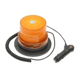 Girofar LED 12V/24V cu talpa magnetica, IP65, 40 LED, diametru 128 mm, inaltime 95 mm