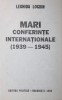 MARI CONFERINTE INTERNATIONALE 1939 1945