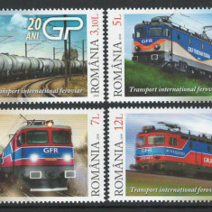 Romania 2019 - LP 2236 - Trenuri, 20 de ani Grampet - serie
