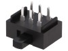 Comutator Glisant DPDT ON-ON 2A/250VAC 4A/28VDC THT