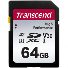 Card de memorie Transcend 330S 64GB SDXC Clasa 10 UHS-I foto