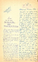 A3618N Cercul de Recrutare Lăpușna Basarabia 1939 lot 3 acte suspiciuni de fapte de corupție și falsificare a unor acte legate de situația militară