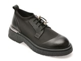 Pantofi EPICA negri, 3941100, din material textil