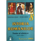 ISTORIA ROMANILOR. SINTEZE SI TESTE-CRISTINA LESAN, PETRU LESAN-240482