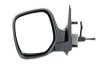 Oglinda exterioara Citroen Berlingo (Mf), 07.1996-02.2008, Peugeot Partner (G), 07.1996-03.2008, Stanga, Crom, manuala, prin cablu, carcasa prevopsit