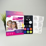 Set de vopsea pentru fata printesa Dream - 6 sabloane Tytoo Best CarHome
