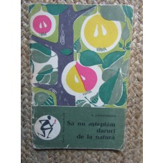 N CONSTANTINESCU - SA NU ASTEPTAM DARURI DE LA NATURA