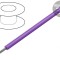 Cablu Electric HELUTHERM 1x2,5mm2 Violet