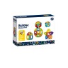 Joc de constructie STEAM - Forme magice (20 piese) PlayLearn Toys, Bufnitel