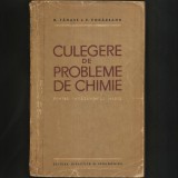 Culegere de Probleme de Chimie pentru &Icirc;nvățăm&acirc;ntul Mediu, D. Tănase, P. Podăreanu + Tabelul Periodic al Elementelor al lui Mendeleev - Manual de Liceu