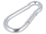 Carabină Oțel Zincată 100mm 10mm pentru Cabluri