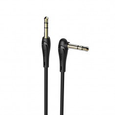 Cablu Audio Auxiliar Elbow Design UPA14 Negru Hoco foto