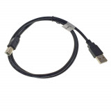 Cumpara ieftin Cablu USB 2.0 pentru imprimanta, Lanberg 42866, lungime 100 cm, USB-A tata la USB-B tata, negru