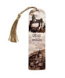 Semn de carte - Transilvania Ilustrata - Castelul Bran si Biserica Neagra | Bobei Art