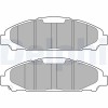 Set placute frana fata DELPHI, Ford Mustang Convertibil, 02.2014-, Mustang Coupe, 02.2014-, Fata; puntea fata