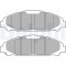 Set placute frana fata DELPHI, Ford Mustang Convertibil, 02.2014-, Mustang Coupe, 02.2014-, Fata; puntea fata