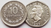 1765 El Salvador 10 centavos 1995 Francisco Moraz&aacute;n km 155 UNC, America Centrala si de Sud