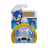 Masinuta din metal, Sonic Nintendo, S7, Silver, 1:64