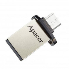 Memorie flash OTG /USB 2.0 16GB Apacer negru