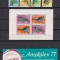 SURINAM 1977 FAUNA PASARI MI 764-770 +BL. 18 +BL 19 MNH