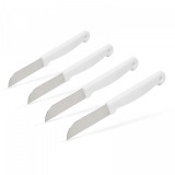 Set cuțite de bucătărie albe - 4 piese, Family Pound