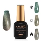 Cumpara ieftin Oja Semipermanenta LUXORISE MAGNETICA - ThermoCharm, Mint Breeze 10ml