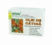 ULEI CATINA 900mg 40cps*0.6gr ADULTI HOFIGAL foto