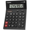 Calculator birou Canon AS-2200, 12 digiti, LCD rabatabil, solar/baterie, negru