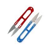 Cumpara ieftin Set 2 foarfeci mini pentru ata 10 cm, taietoare profesionale pentru croitorie, broderie, cusut manual si hobby creativ