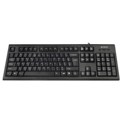 Kit A4Tech Tastatura KRS-85 + Mouse OP-720-B, USB, Negru foto