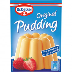 Praf de Budinca cu Gust de Vanilie Dr. Oetker, 40 g, Praf pentru Budinca, Mix pentru Budinca, Mix de Budinca, Budinca Instant, Budinca de Vanilie, Ame