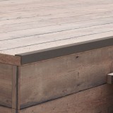 vidaXL Margini cornier pentru terasă WPC, 5 buc, 170 cm, maro deschis 45022