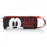 Penar cilindric cu 1 fermoar, Mickey Mouse, Oem