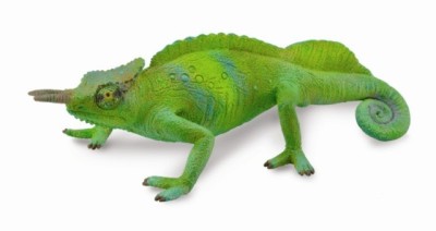 Figurina Cameleon Cameroon Sailfin L Collecta foto