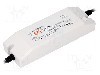 Alimentator pentru LED, 48V DC, 1,7A, 81,6W, MEAN WELL - HLN-80H-48B