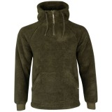 Hanorac Jack Pyke Sherpa Fleece, oliv &icirc;nchis, mărimea XXXL