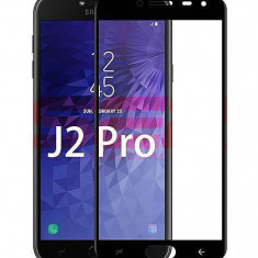 Geam protectie display sticla 5D FULL GLUE Samsung Galaxy J2 Pro (2018) Black
