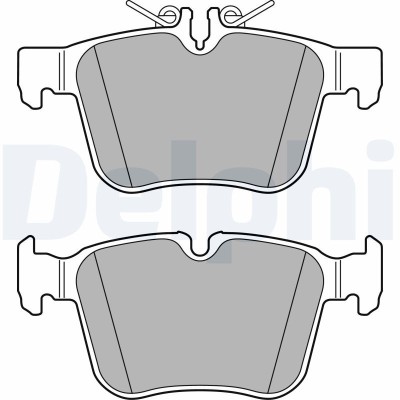 DELPHI LP2763 set placute frana,frana disc foto