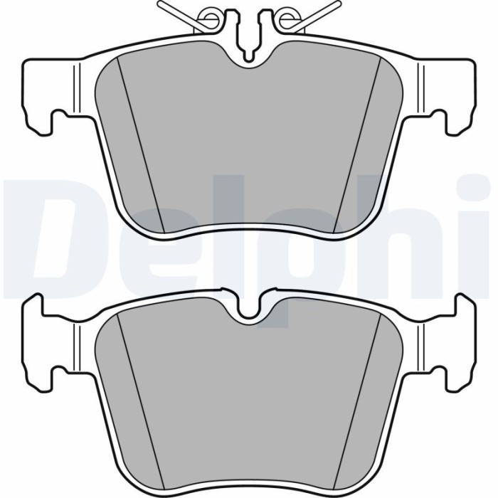 DELPHI LP2763 set placute frana,frana disc