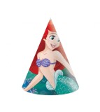 Set 6 Coifuri Hartie model Ariel Mermaid Disney