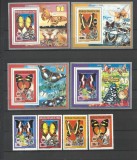 PR CONGO 1991 FAUNA INSECTE FLUTURI