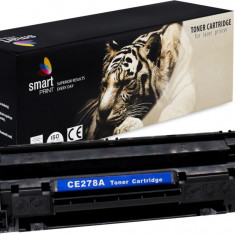 Toner de imprimanta pentru HP , CE278A / CRG726 / CRG728 / 78A , Negru , 2100 pagini , Smart Print