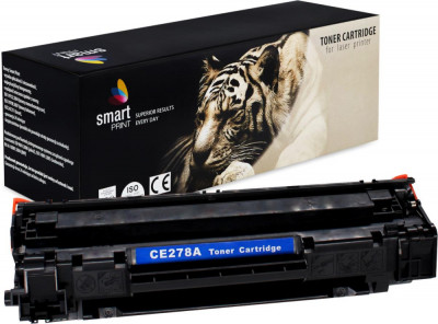 Toner de imprimanta pentru HP , CE278A / CRG726 / CRG728 / 78A , Negru , 2100 pagini , Smart Print foto