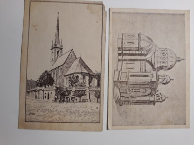DEJ - BISERICA REFORMATA SI BISERICA ORTODOXA - SCOP CARITABIL - PER INTERBELICA foto