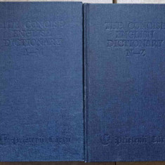 THE CONCISE ENGLISH DICTIONARY VOL.1-2 A-Z-H.W. FOWLER, F.G. FOWLER