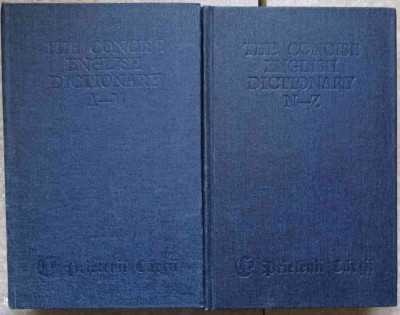 THE CONCISE ENGLISH DICTIONARY VOL.1-2 A-Z-H.W. FOWLER, F.G. FOWLER foto