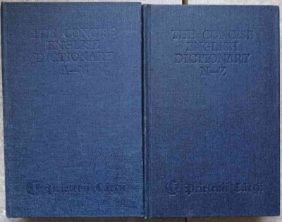 THE CONCISE ENGLISH DICTIONARY VOL.1-2 A-Z-H.W. FOWLER, F.G. FOWLER-103529 foto