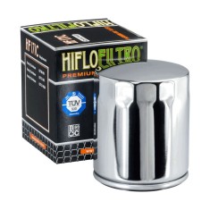 MBS Filtru ulei cromat, Cod OEM Harley 63731-99, Cod Produs: HF171C