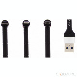Cabluri de date Cablu 3in1 USB to Lightining, Type-C, Micro-USB White, AM+