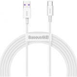 Cablu Baseus Superior Fastcharge 2m, alb